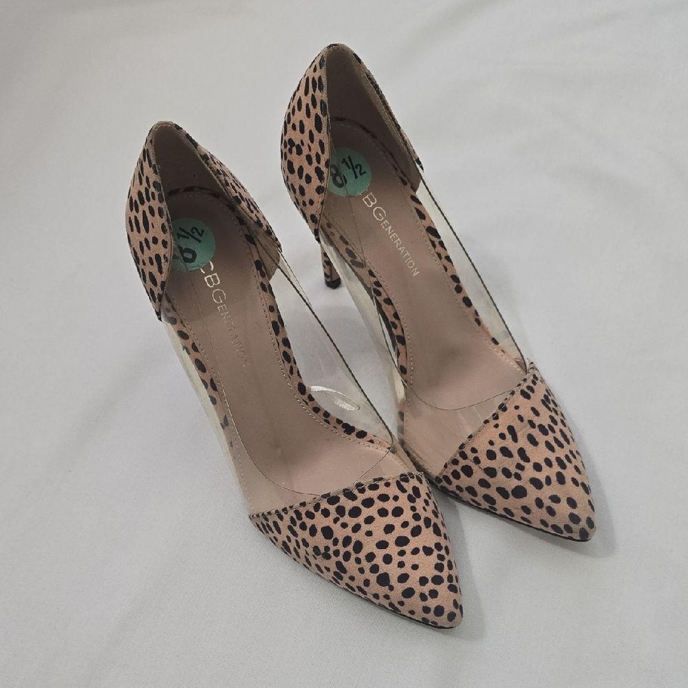 BCBGeneration‎ Women's Leopard Print Heels 6